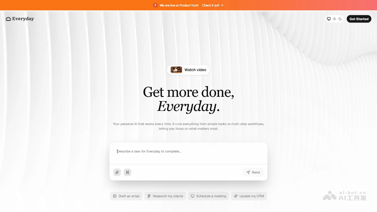 Everyday – AI任务自动化平台，自动识别完成任务